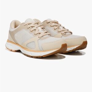 Vionic Beige and White Women's Sneakers